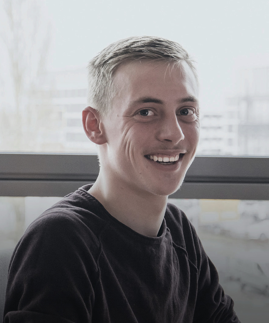 Porträt von Sebastian Schmailzl, ehemaliger dualer Student